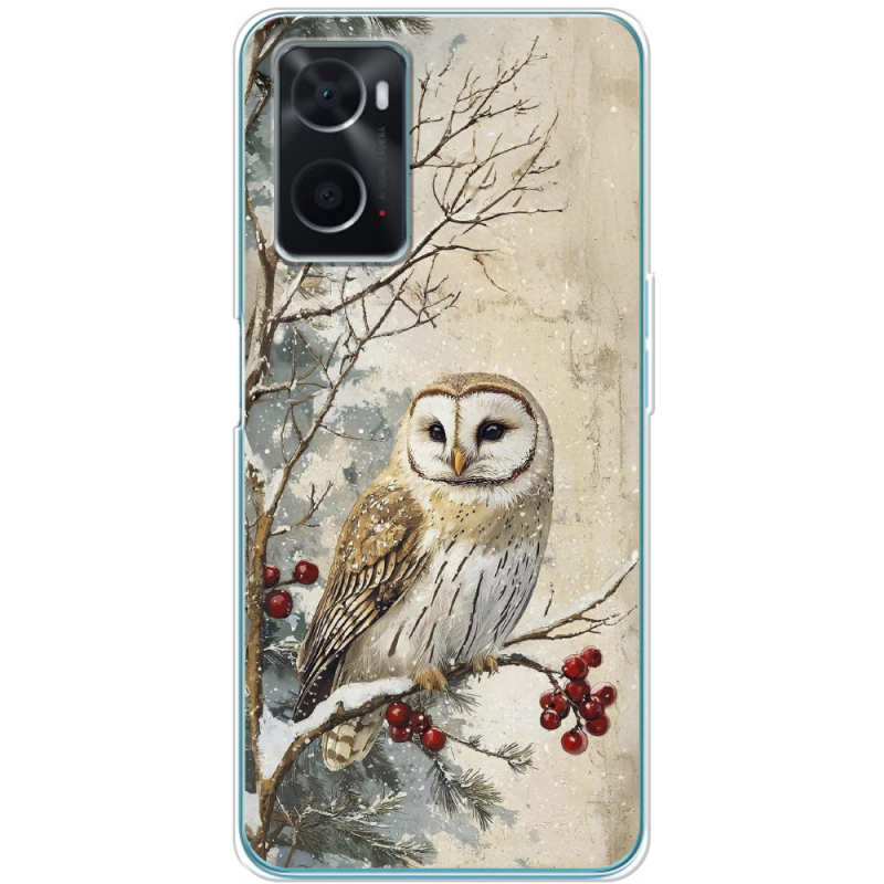 Чехол BoxFace OPPO A76 Christmas Owl