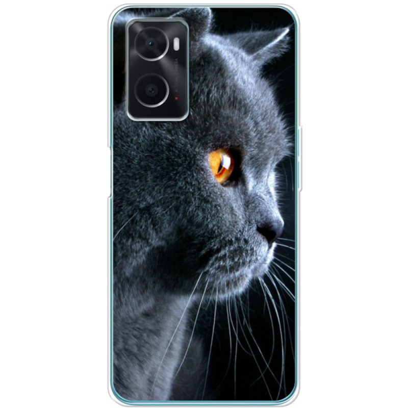 Чехол BoxFace OPPO A76 English cat