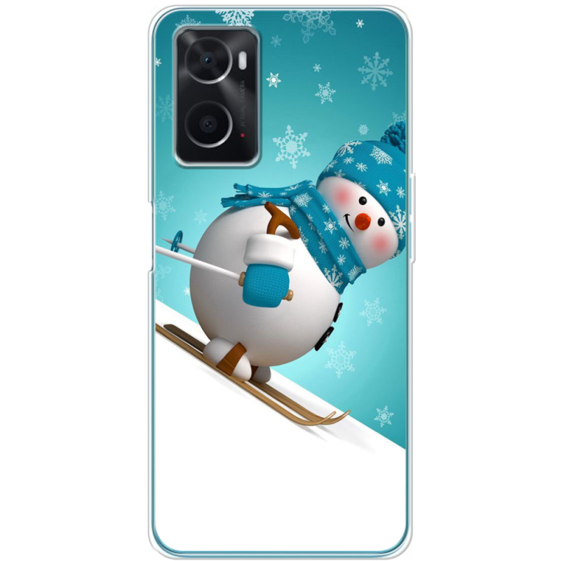 Чехол BoxFace OPPO A76 Skier Snowman