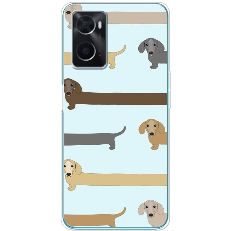 Чехол BoxFace OPPO A76 Dachshund