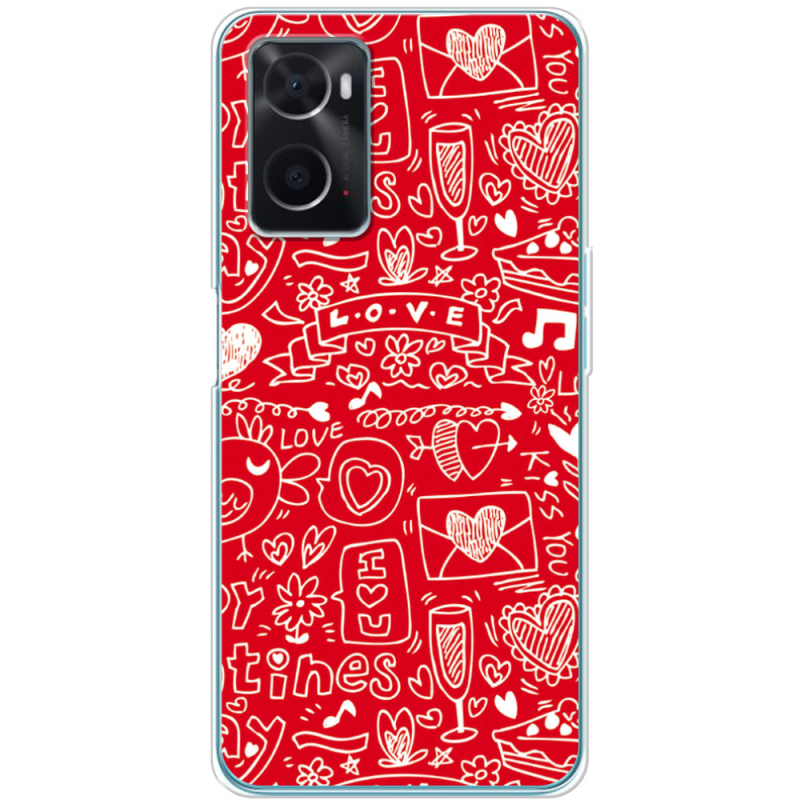 Чехол BoxFace OPPO A76 Happy Valentines