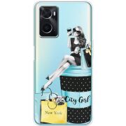 Прозрачный чехол BoxFace OPPO A76 City Girl