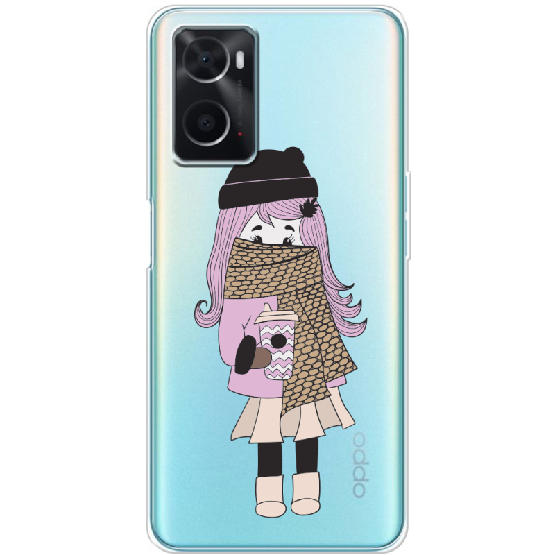 Прозрачный чехол BoxFace OPPO A76 Winter Morning Girl