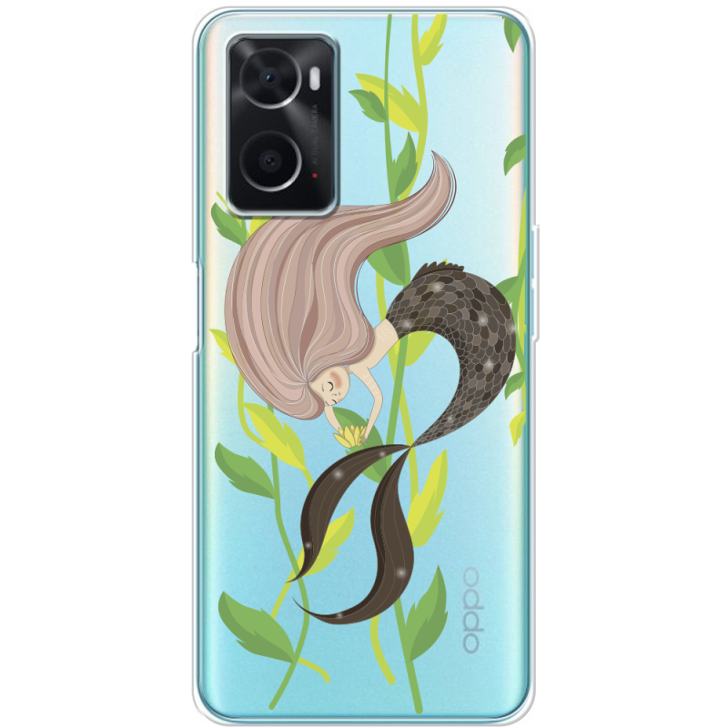 Прозрачный чехол BoxFace OPPO A76 Cute Mermaid