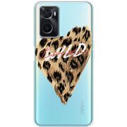 Прозрачный чехол BoxFace OPPO A76 Wild Love