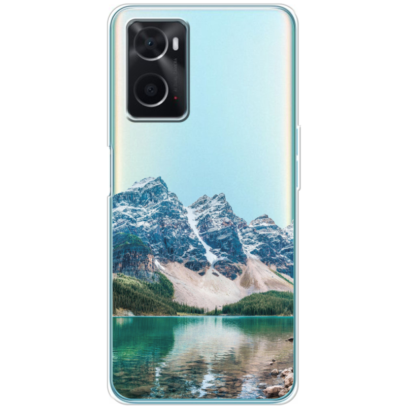 Прозрачный чехол BoxFace OPPO A76 Blue Mountain