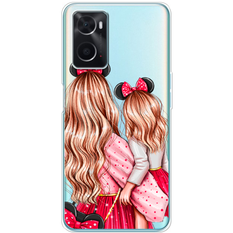 Прозрачный чехол BoxFace OPPO A76 Mouse Girls