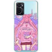 Прозрачный чехол BoxFace OPPO A76 Wiked Lady