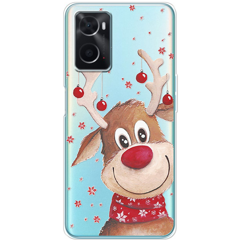 Прозрачный чехол BoxFace OPPO A76 Winter Deer