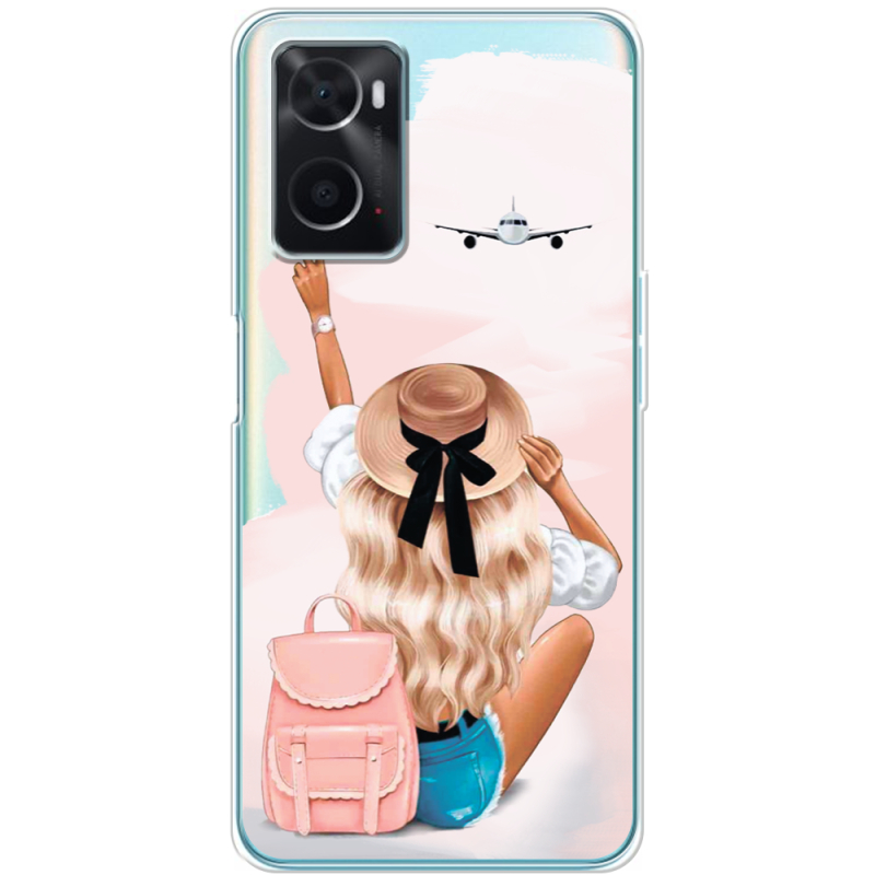 Прозрачный чехол BoxFace OPPO A76 Travel Girl