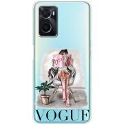 Прозрачный чехол BoxFace OPPO A76 VOGUE