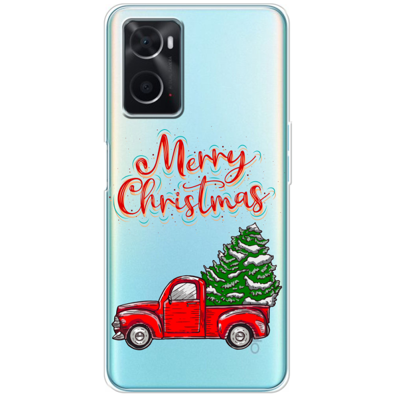 Прозрачный чехол BoxFace OPPO A76 Holiday Car