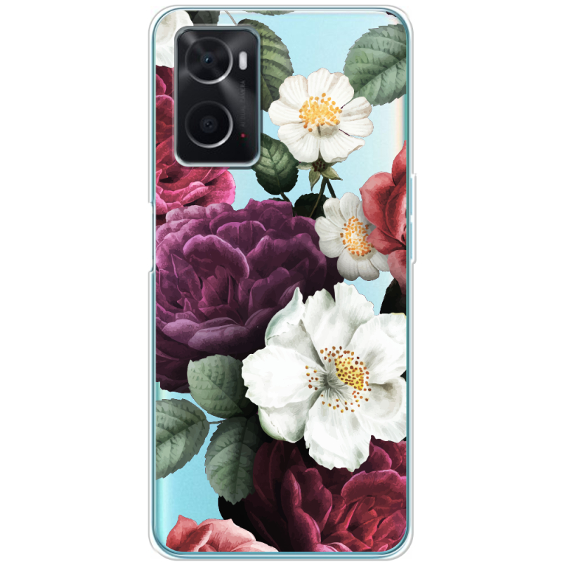 Прозрачный чехол BoxFace OPPO A76 Floral Dark Dreams