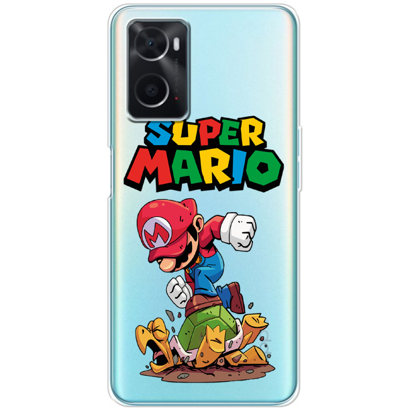 Прозрачный чехол BoxFace OPPO A76 Super Mario