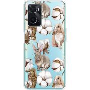 Прозрачный чехол BoxFace OPPO A76 Cotton and Rabbits