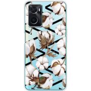 Прозрачный чехол BoxFace OPPO A76 Cotton flowers