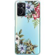 Прозрачный чехол BoxFace OPPO A76 Floral