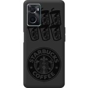 Черный чехол BoxFace OPPO A76 Black Coffee