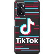 Черный чехол BoxFace OPPO A76 Tik Tok