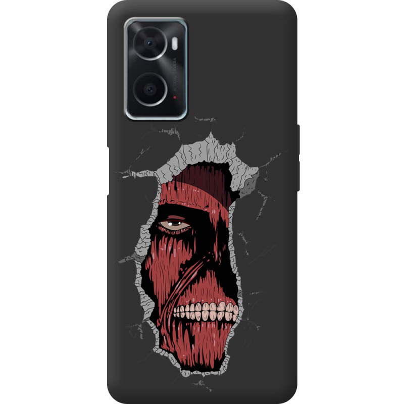 Черный чехол BoxFace OPPO A76 Нападение на Титана