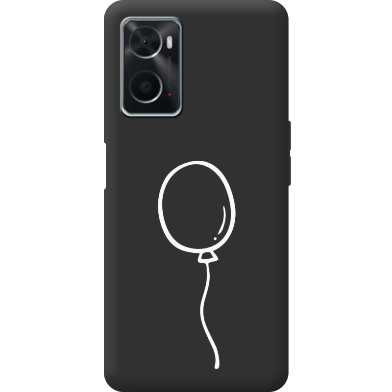 Черный чехол BoxFace OPPO A76 Balloon