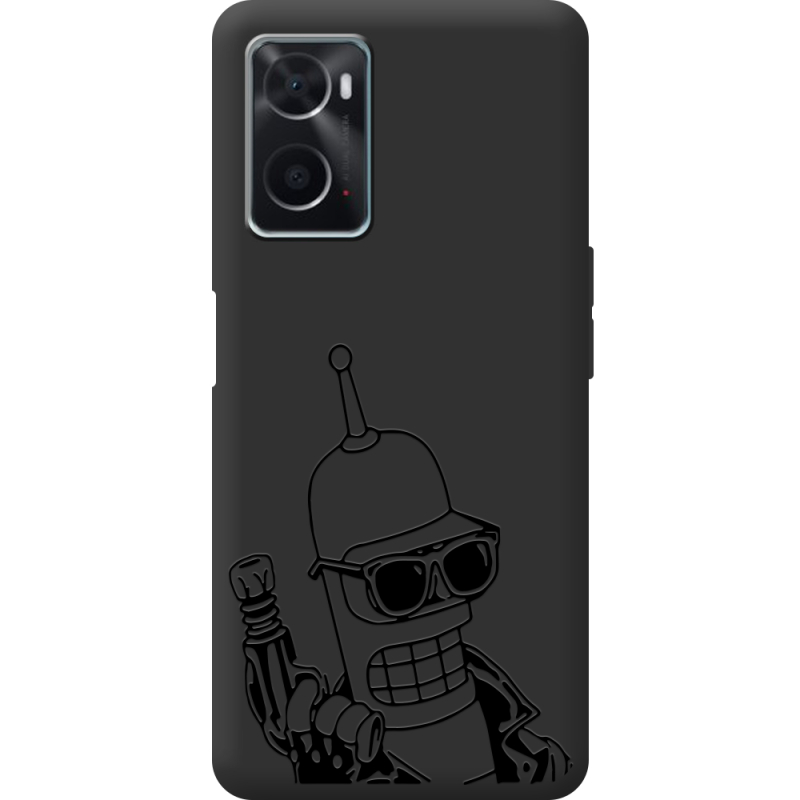 Черный чехол BoxFace OPPO A76 