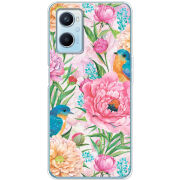 Чехол BoxFace OPPO A96 Birds in Flowers