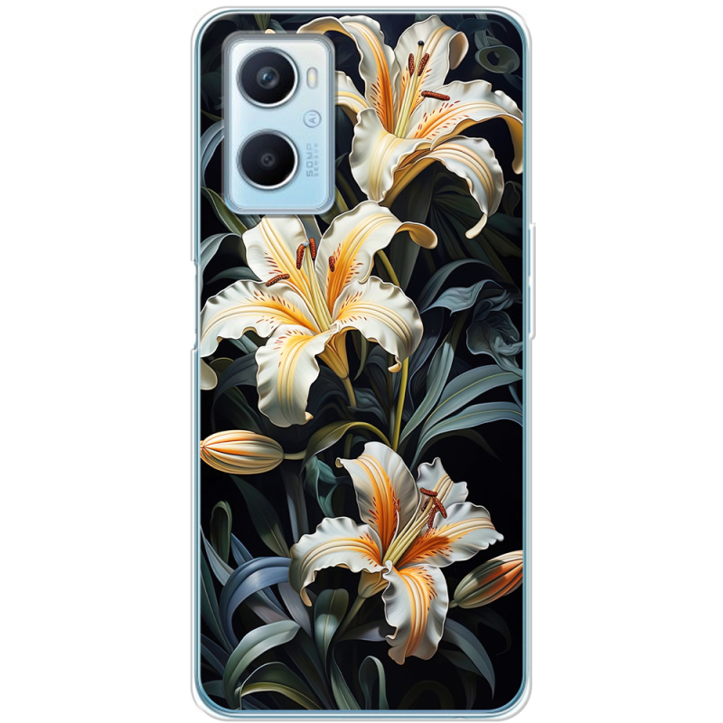Чехол BoxFace OPPO A96 Сяйво цвіту ночі