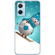 Чехол BoxFace OPPO A96 Skier Snowman