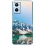 Прозрачный чехол BoxFace OPPO A96 Blue Mountain