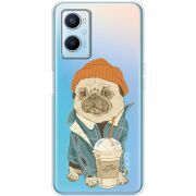 Прозрачный чехол BoxFace OPPO A96 Dog Coffeeman