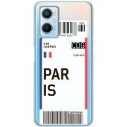 Прозрачный чехол BoxFace OPPO A96 Ticket Paris