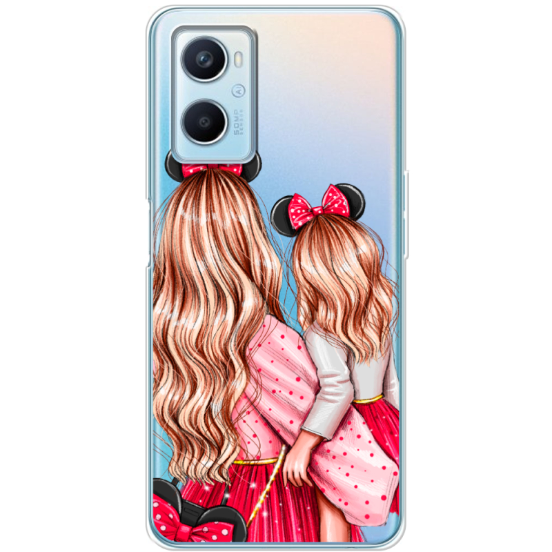 Прозрачный чехол BoxFace OPPO A96 Mouse Girls