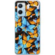 Прозрачный чехол BoxFace OPPO A96 Butterfly Morpho