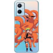 Прозрачный чехол BoxFace OPPO A96 Naruto and Kurama