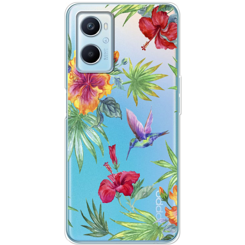Прозрачный чехол BoxFace OPPO A96 Tropical