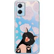 Прозрачный чехол BoxFace OPPO A96 Meow