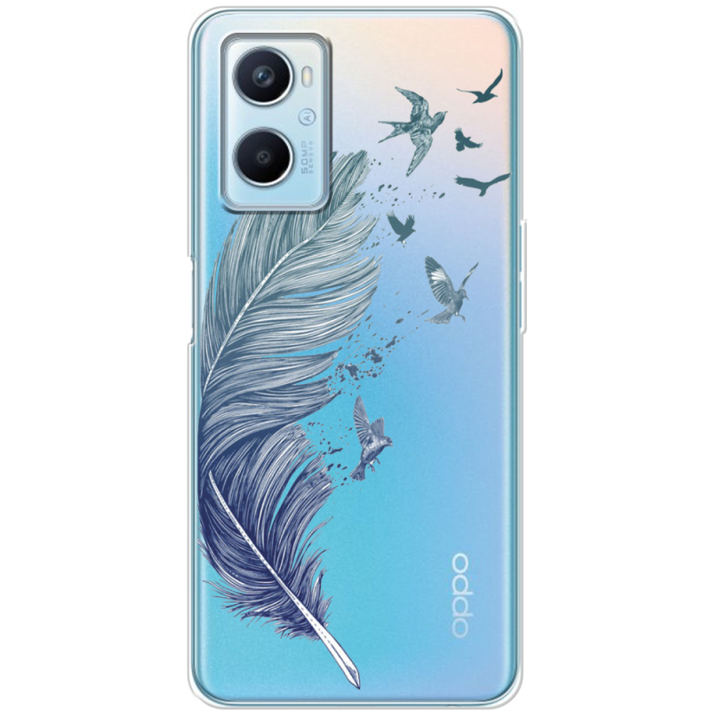 Прозрачный чехол BoxFace OPPO A96 Feather