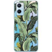 Прозрачный чехол BoxFace OPPO A96 Banana Leaves