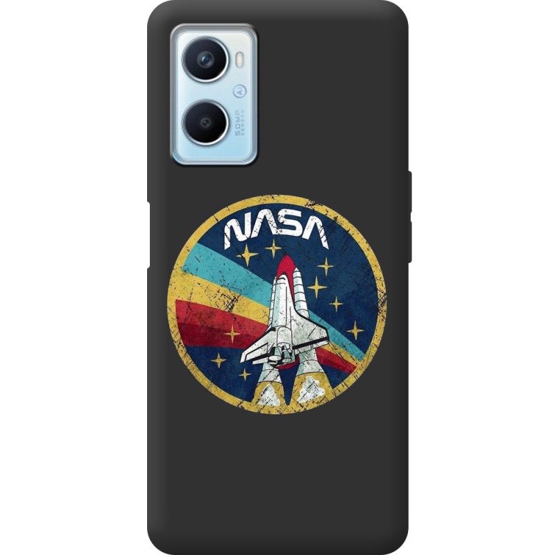 Черный чехол BoxFace OPPO A96 NASA