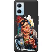 Черный чехол BoxFace OPPO A96 Tanker Girl