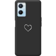 Черный чехол BoxFace OPPO A96 My Heart