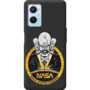 Черный чехол BoxFace OPPO A96 NASA Spaceship