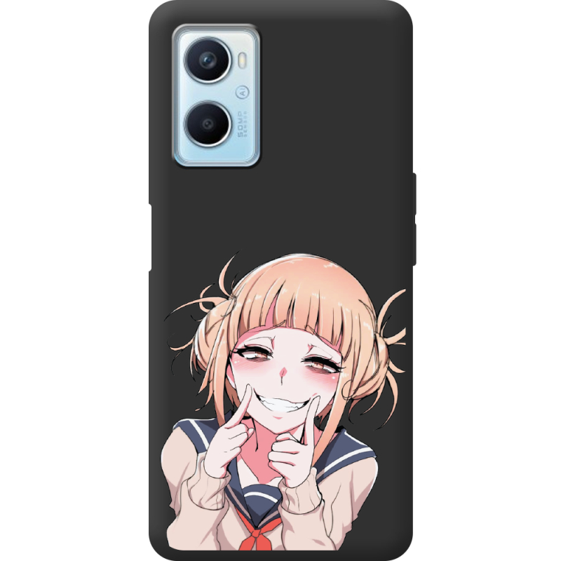 Черный чехол BoxFace OPPO A96 Himiko Toga Smile