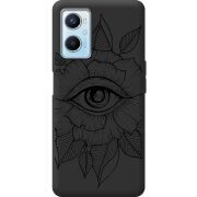 Черный чехол BoxFace OPPO A96 Eye