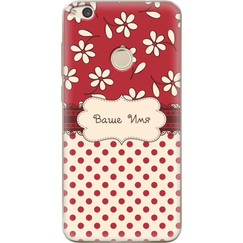 Чехол Uprint Huawei P8 Lite 2017 Именной Polka Dots