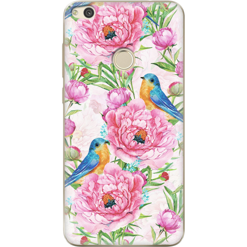 Чехол Uprint Huawei P8 Lite 2017 Birds and Flowers