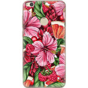 Чехол Uprint Huawei P8 Lite 2017 Tropical Flowers