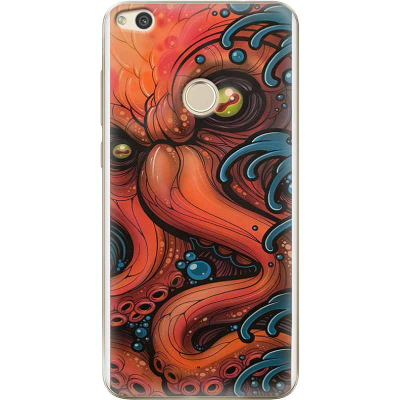 Чехол Uprint Huawei P8 Lite 2017 Octopus