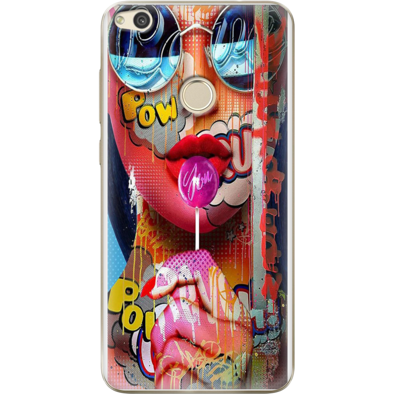 Чехол Uprint Huawei P8 Lite 2017 Colorful Girl
